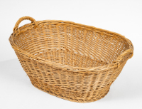 Large Woven Basket or Bassinette