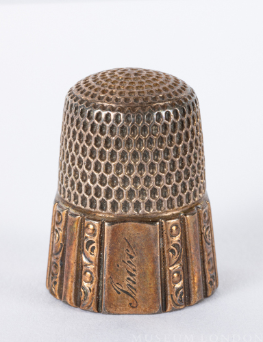 Thimble Belonging to Isaure Fanchette Verdier Peel