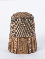 Thimble Belonging to Isaure Fanchette Verdier Peel