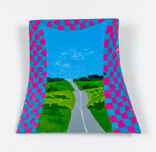 Bernice Vincent Hand-Painted Pin
