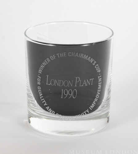 "Winner of the Chairman's Cup For Quality and Productivity Improvement, 1990" Tumbler