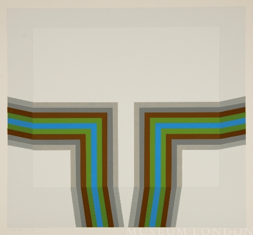 Folded Blue