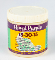 Royal Purple Fertilizer Plastic Container