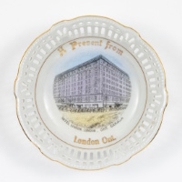 Hotel London Souvenir Plate