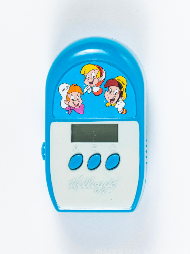 Cereal Box Toy: Snap, Crackle, Pop Projector Alarm Clock
