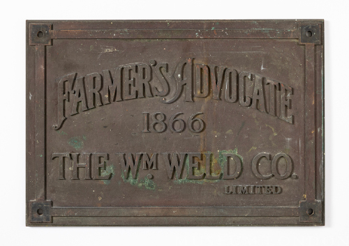 Farmer's Advocate Sign