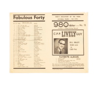 Pamphlet, Fabulous Forty Top 40 Leaflet
