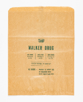 "Walker Pharmacy" Paper Bag