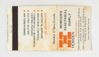Howden’s Electrical Supply Matchbook