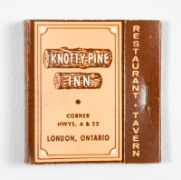 Knotty Pine Inn Matchbook