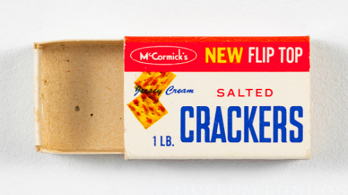 McCormick’s Salted Crackers Matchbook