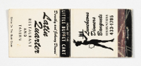 Latin Quarter Matchbook