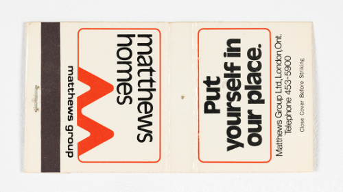 Matthews Homes Matchbook