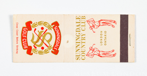 Sunningdale Country Club Matchbook