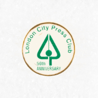 London City Press Club 50th Anniversary Pin