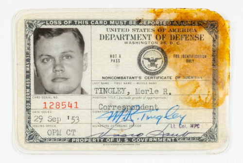 Noncombatant’s Certificate of Identity