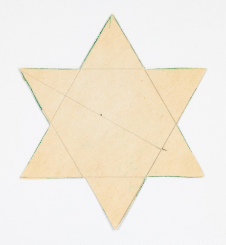 Star of David Cake Template