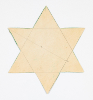 Star of David Cake Template