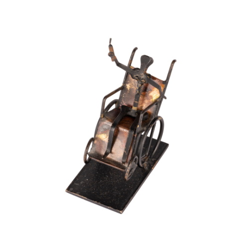 Wrought Iron Figurine