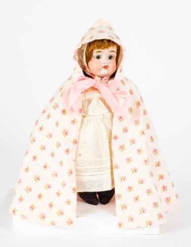 Doll with Floral Cape
