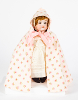 Doll with Floral Cape