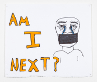 "Am I Next?" BLM Sign
