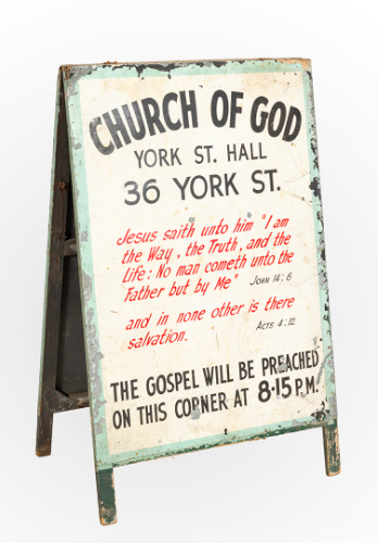 Church of God Sign