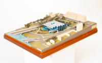 London Regional Art Gallery Presentation Exterior Maquette/Model