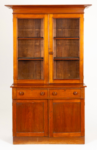 Tall Cabinet with Windows (Two Parts)