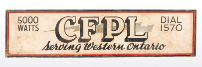 "C.F.P.L." Sign