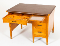 Desk with Three Drawers