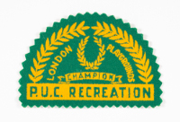 P.U.C. Recreation Crest - London Playgrounds Champion