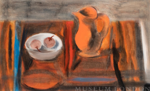 Still Life with Red Jug