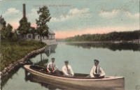 London, Ont., Boating Springbank, 1908