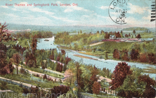 River Thames and Springbank Park, London, Ont.