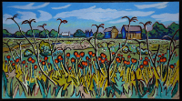 Barns in a Landscape