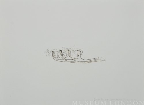 Study for Wah-wah teapot (landscape for Alvin Lucier) # 2